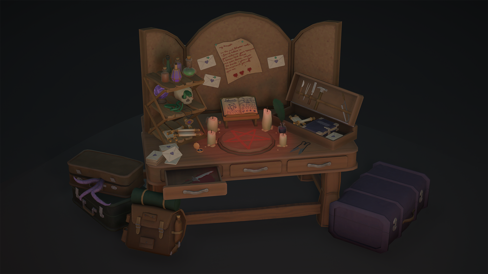 ArtisansDesk, Rendered in Unity
Click for Sketchfab page