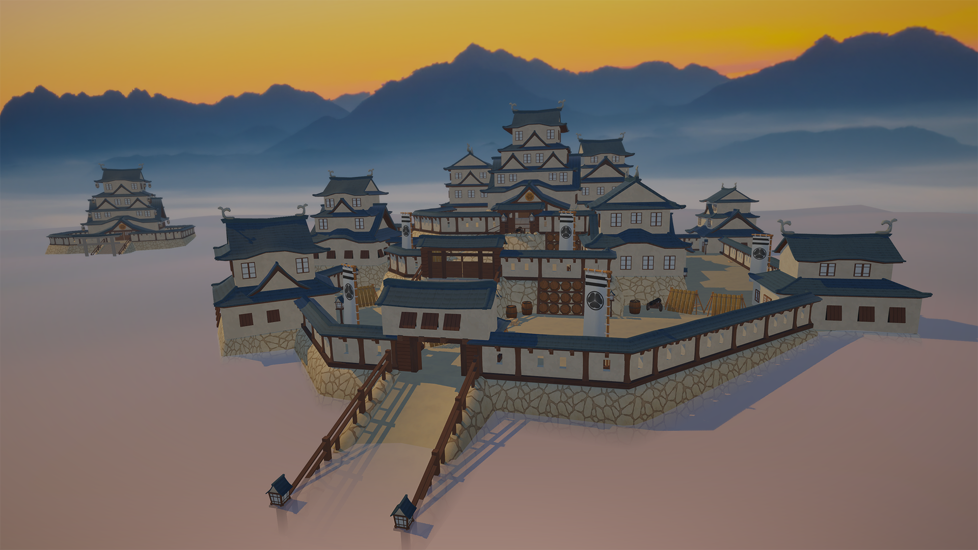 Modular Castle, Rendered in Unity
Click for Sketchfab page